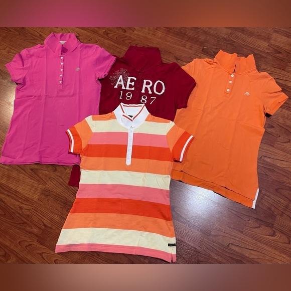 Tops - Bundle 4pcs Women's Polo Shirts